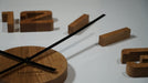 3D Wanduhren DIY Holz Eiche große Wanduhr 50-75CM 3D Wanduhr Modern Design EKO Wanduhren Wandtattoo Dekoration Uhren für Büro Wohnzimmer