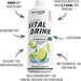 Best Body Nutrition Vital Drink ZEROP - Grüntee-Limette, Original Getränkekonzentrat - Sirup - zuckerfrei, 1:80 ergibt 80 Liter Fertiggetränk,