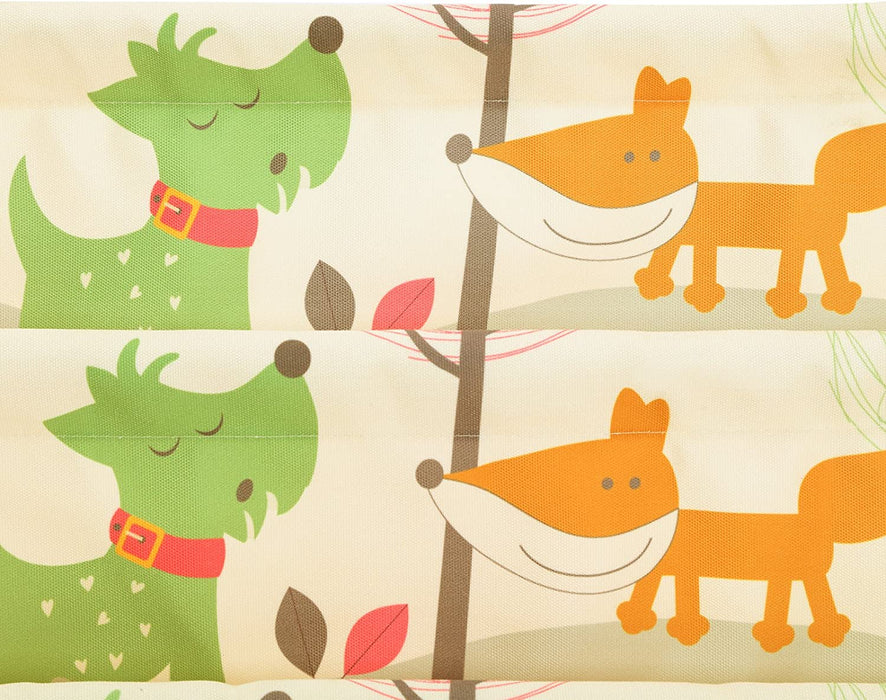 4-stöckiges Bücherregal für Kinder, Aufbewahrungsregal für Bücher, Schulmaterialien, für Kinderzimmer oder Kindergarten, farbenfroh, ahornfarben