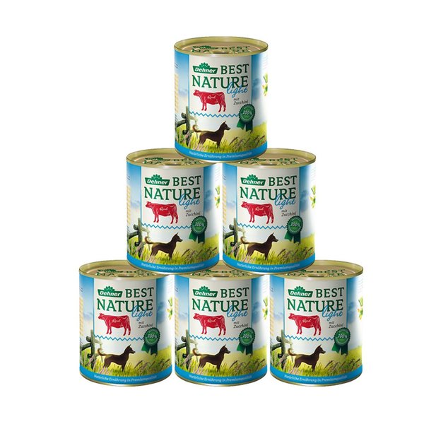 Hundefutter-Behälter aus Metall Dehner (6 x 800 g) (Refurbished A+)