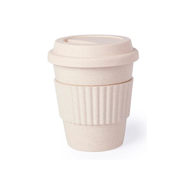 Glas mit Deckel 146154 Bambusfaser (380 ml)