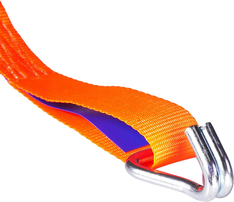 4 Stück 800kg 4m Spanngurte mit Ratsche zweiteilig 2 teilig mit Haken Ratschengurt Zurrgurte 25mm 800 daN 0,8t