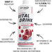 Best Body Nutrition Vital Drink ZEROP® - Granatapfel-Cranberry, Original Getränkekonzentrat - Sirup - zuckerfrei, 1:80 ergibt 80 Liter Fertiggetränk