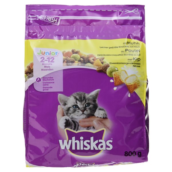 Nassfutter Whiskas Junior Wagenheber (800 g) (Refurbished A+)