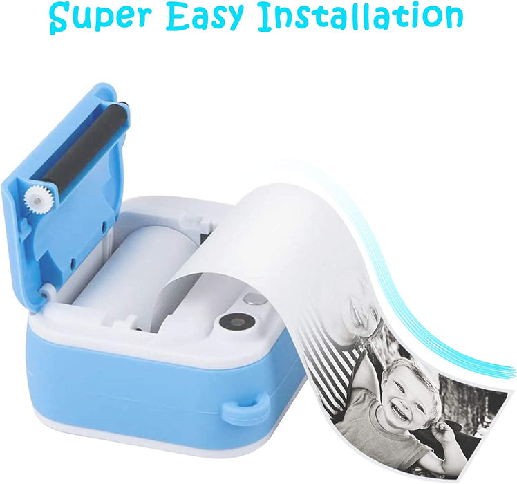 5 Rollen Druckpapier für Kinderkamera, Sofortdruck Thermopapier, Nachfüllpapier für Kinderkamera (Länge: 23,95 Fuß & Breite: 2,28 Zoll)…