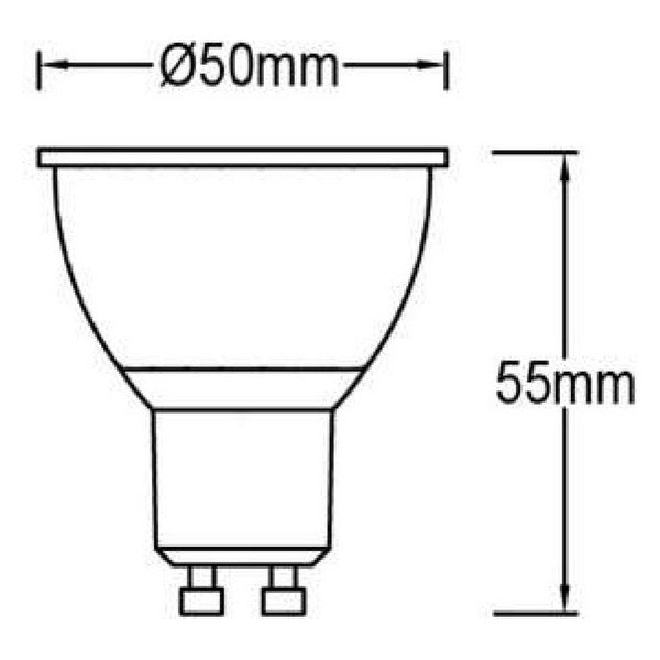 Kaltlicht LED-Glühbirne Panasonic Corp. CorePro MAS SpotVLE A+ 5 W 400 Lm (Neutralweiß 4000K)
