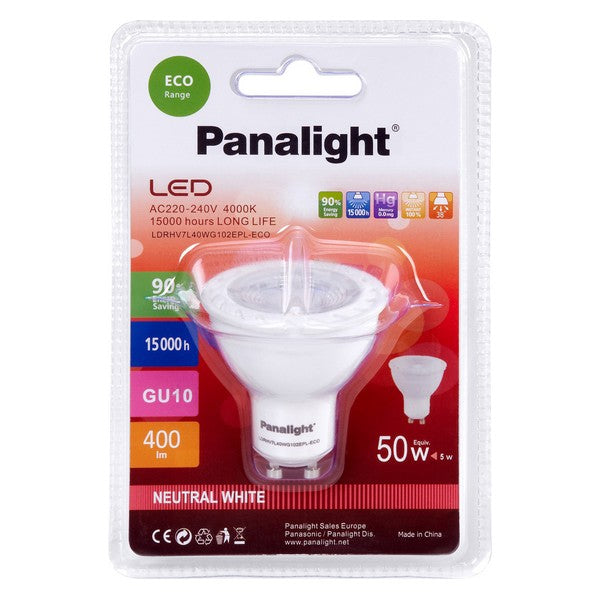 Kaltlicht LED-Glühbirne Panasonic Corp. CorePro MAS SpotVLE A+ 5 W 400 Lm (Neutralweiß 4000K)