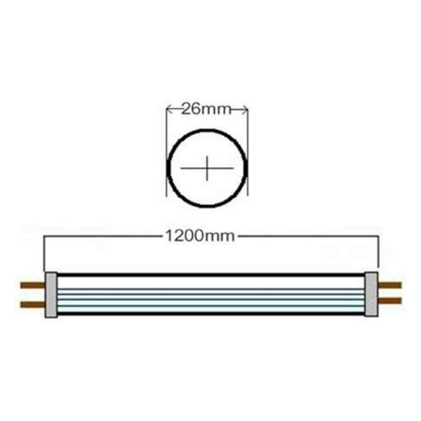 LED Röhre Panasonic Corp. T8 18 W 1400 lm (Kaltweiß 6000K)