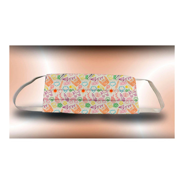 Hygienische Maske Zeichnungen 3-6 Jahre