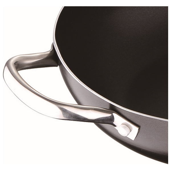 Wok Pfanne San Ignacio Profesional Chef Schwarz Geschmiedetes Aluminium (Ø 28 cm)