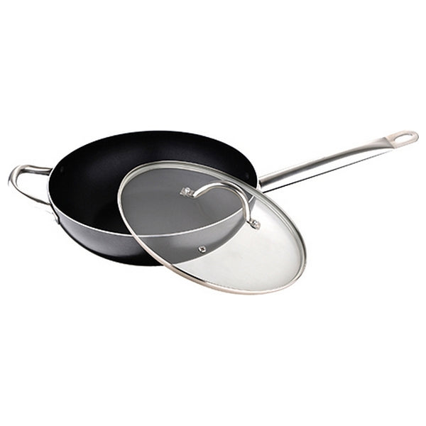 Wok Pfanne San Ignacio Profesional Chef Schwarz Geschmiedetes Aluminium (Ø 28 cm)