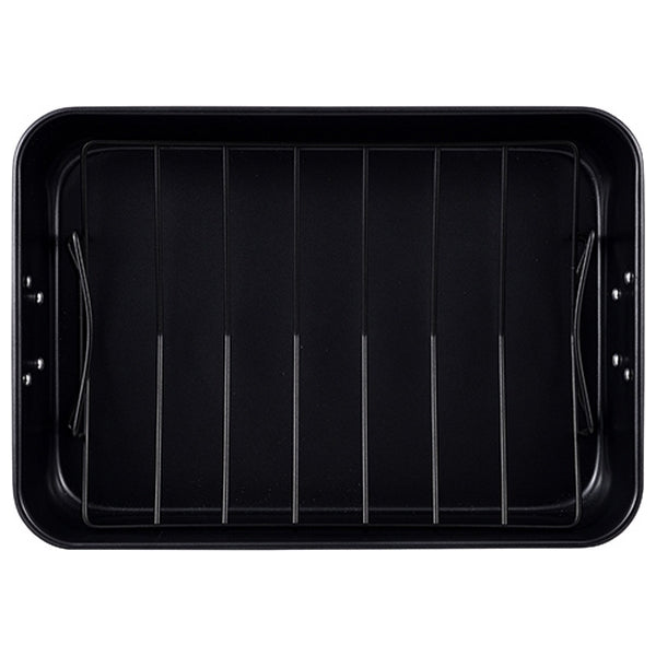 Backform San Ignacio Schwarz Edelstahl (40 x 28 x 8 cm)