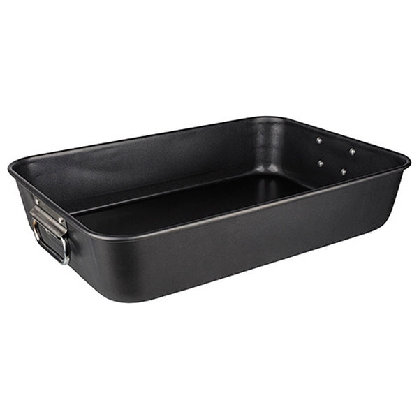 Backform San Ignacio Schwarz Edelstahl (40 x 28 x 8 cm)