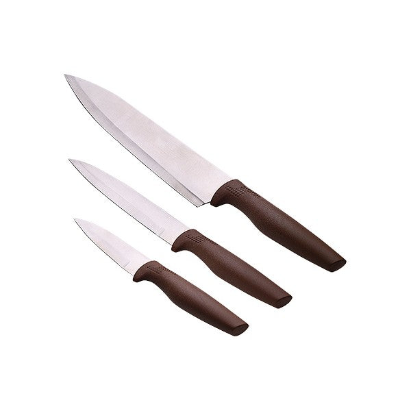 Messerset San Ignacio Nature Edelstahl (3 pcs)