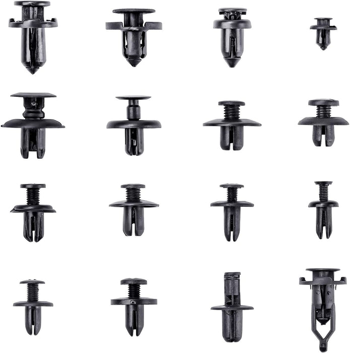 795 Stücke Auto Befestigung Clips, Universal Türverkleidung Klammern Stoßstangen Zierleisten Befestigungclips Plastikklips Set mit Demontage Werkzeuge