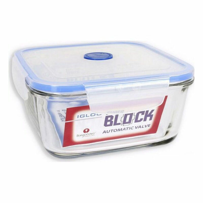 Lunchbox Borgonovo Superblock Luftdicht Glas