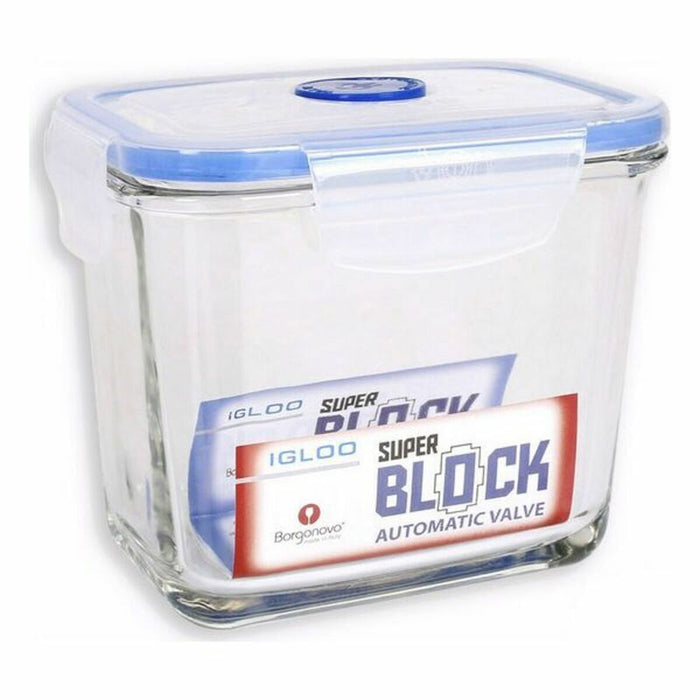 Lunchbox Borgonovo Superblock Luftdicht Glas
