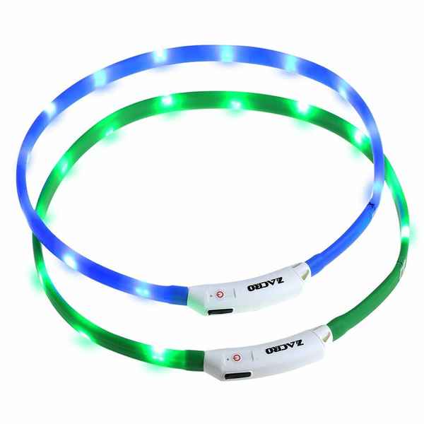 Halsband zum Spazierengehen LED Zacro Brillant Hund (2 pcs) (Refurbished A+)
