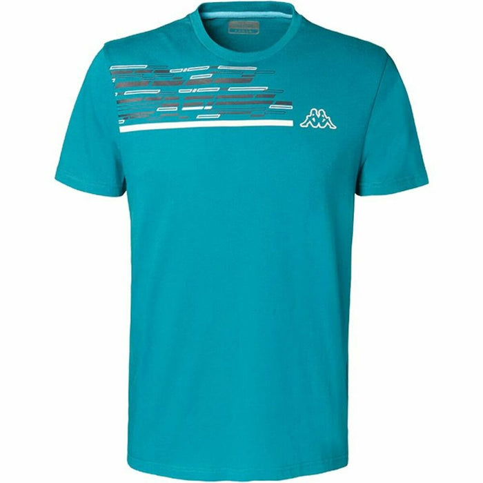 Herren Kurzarm-T-Shirt Kappa Godot türkis