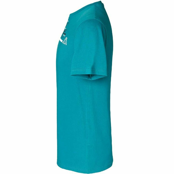 Herren Kurzarm-T-Shirt Kappa Godot türkis