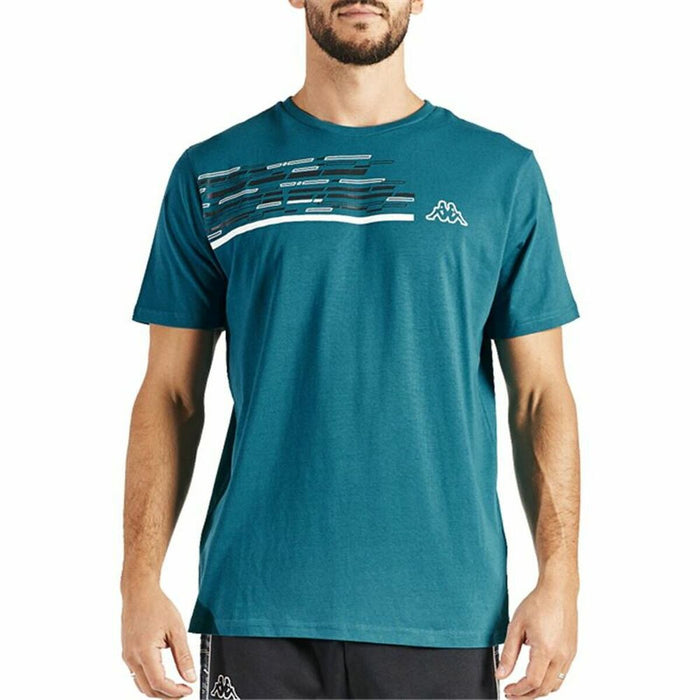 Herren Kurzarm-T-Shirt Kappa Godot türkis