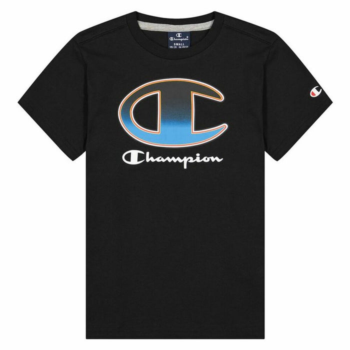 Kurzarm-T-Shirt Champion Crewneck T-Shirt B Schwarz