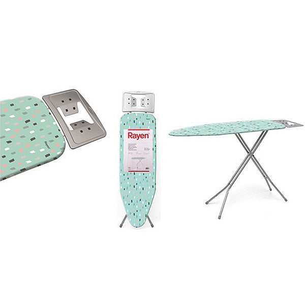 Bügelbrett Rayen Gama Basic türkis (120 x 38 cm) (Refurbished C)