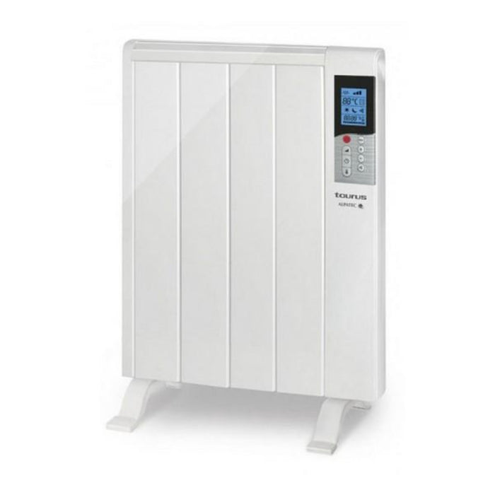 Digital-elektrischer Trockentemperaturstrahler (4 Kammer) Taurus 600W Weiß