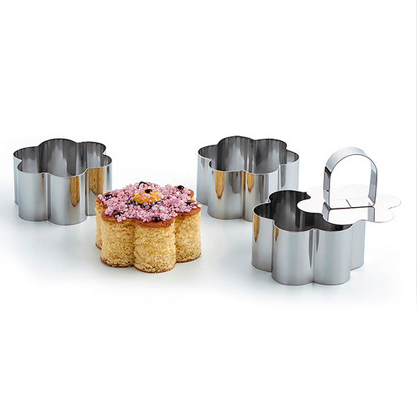 Gebäckbackform Quid (3 uds) 8,1 x 6 x 4 cm