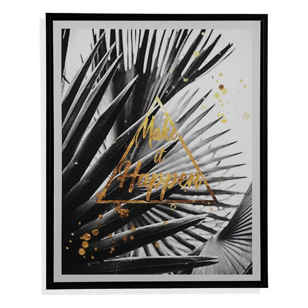 Bild Make It Happen Leinwand (2,5 x 50 x 40 cm)