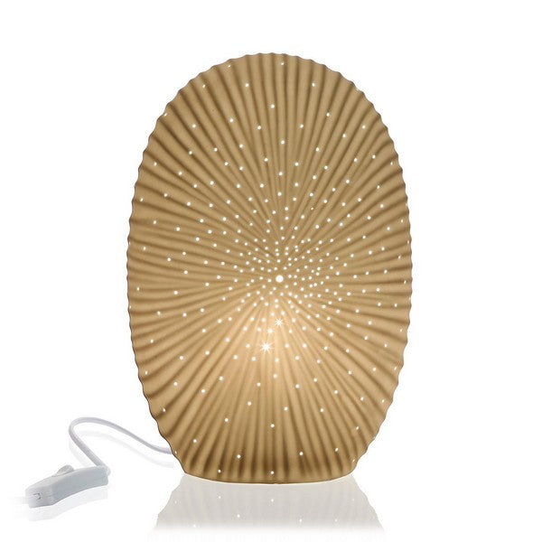 Tischlampe Porzellan (10,3 x 32,6 x 22,3 cm)