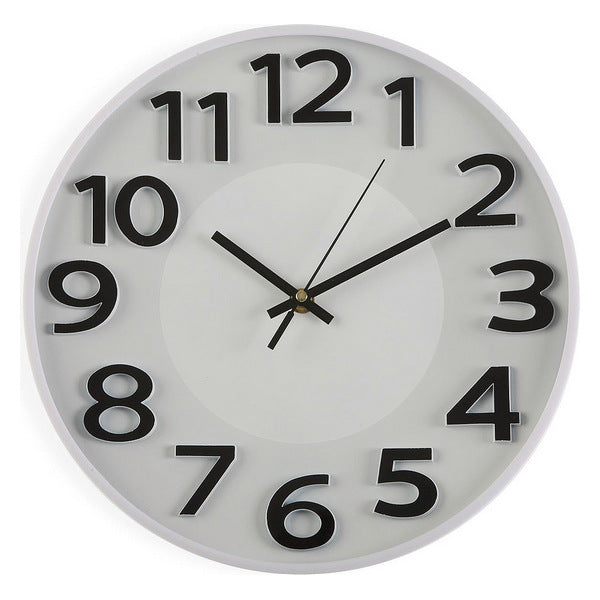 Wanduhr Kunststoff (4,3 x 30 x 30 cm)