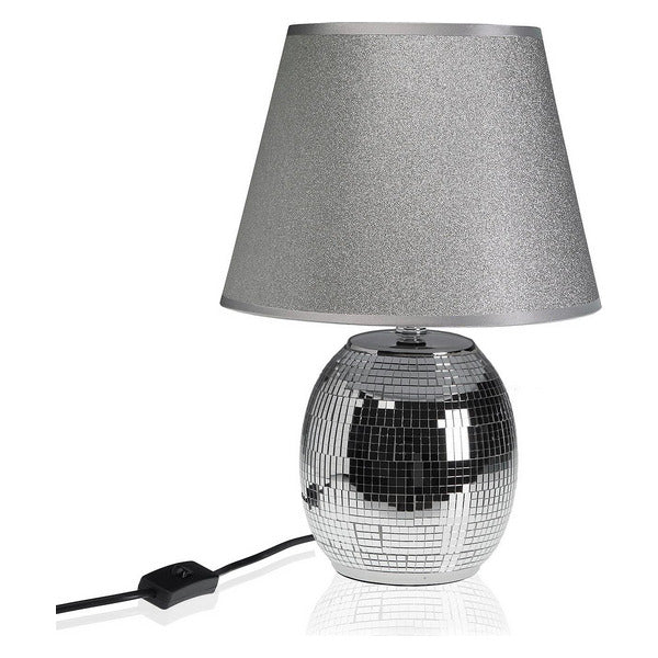 Tischlampe aus Keramik Textil (25 x 35 x 25 cm)