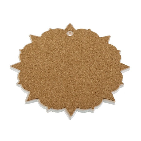 Untersetzer Kork aus Keramik (18 x 18 cm)