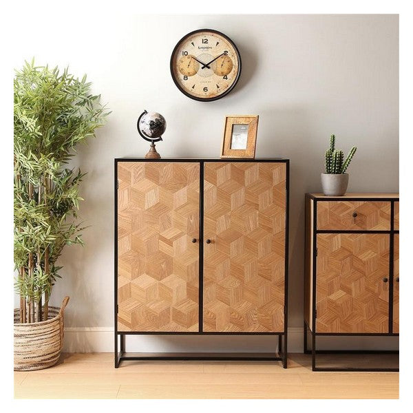 Schuhschrank Emma Metall Holz MDF (30 x 110 x 90 cm)