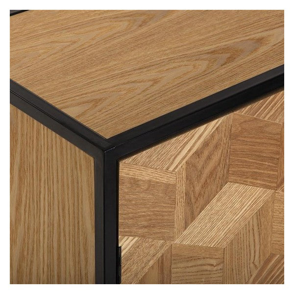 Schuhschrank Emma Metall Holz MDF (30 x 110 x 90 cm)