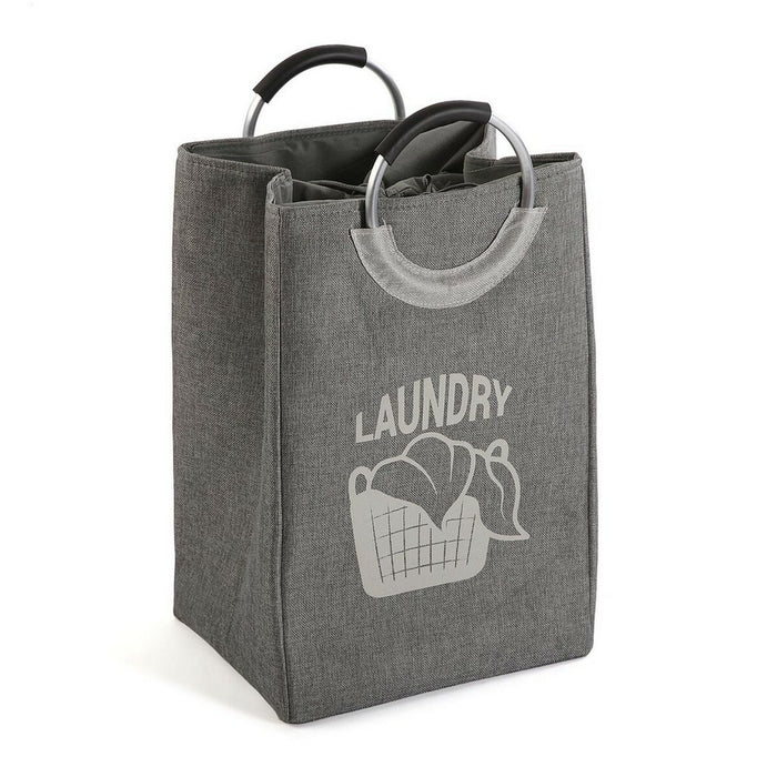 Korb für schmutzige Wäsche Laundry Polyester Minimalistisch (30 x 55 x 36 cm)