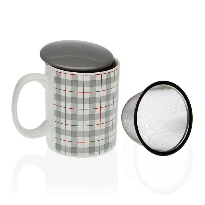 Filtertasse für Teeaufgüsse Versa Camy Porzellan (12 x 8 x 10 cm)