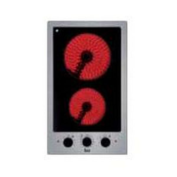 Platte aus Glaskeramik Teka EFX30.1 30 cm (2 Kochbereiche)