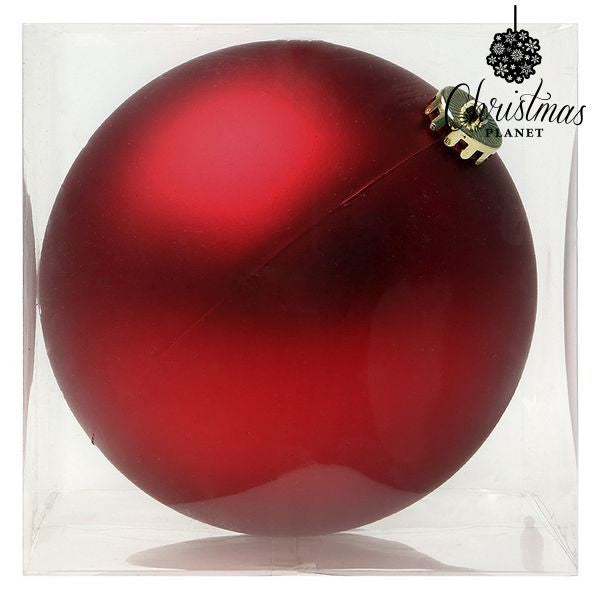 Weihnachtsbaumkugel Christmas Planet 8828 15 cm Kristall Rot