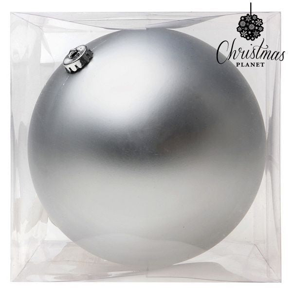 Weihnachtsbaumkugel Christmas Planet 8835 15 cm Kristall Silberfarben