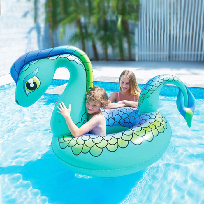 Aufblasbare Figur für Pool Dragon Türkis (161 X 109 x 95,5 cm)