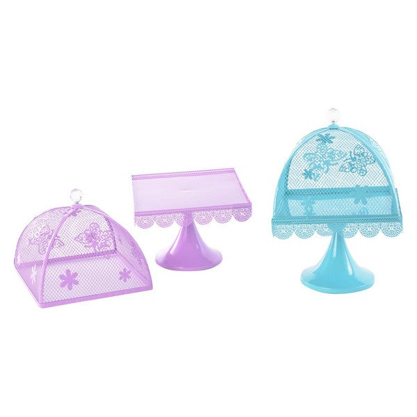 Schale Dekodonia Acryl Metall (24 x 24 x 30 cm) (2 pcs)