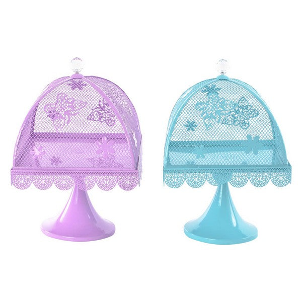 Schale Dekodonia Acryl Metall (24 x 24 x 30 cm) (2 pcs)