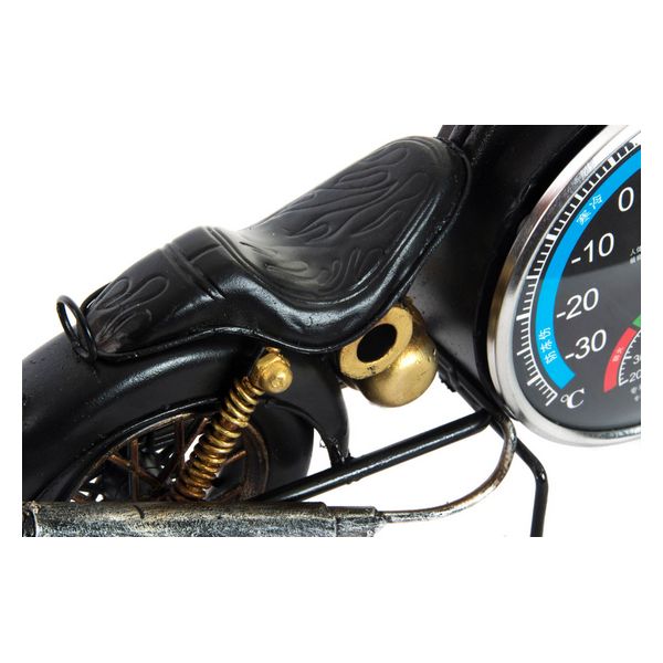 Fahrzeug Dekodonia Uhr Vintage Motorrad (2 pcs)