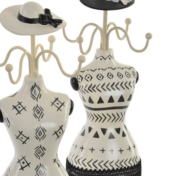 Schmuckständer Dekodonia Harz Eisen (11 x 11 x 27 cm) (2 pcs)