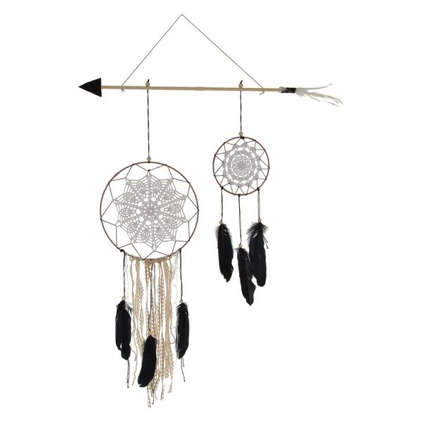 Traumfänger Dekodonia Pfeile Polyester Holz (68 x 100 cm)