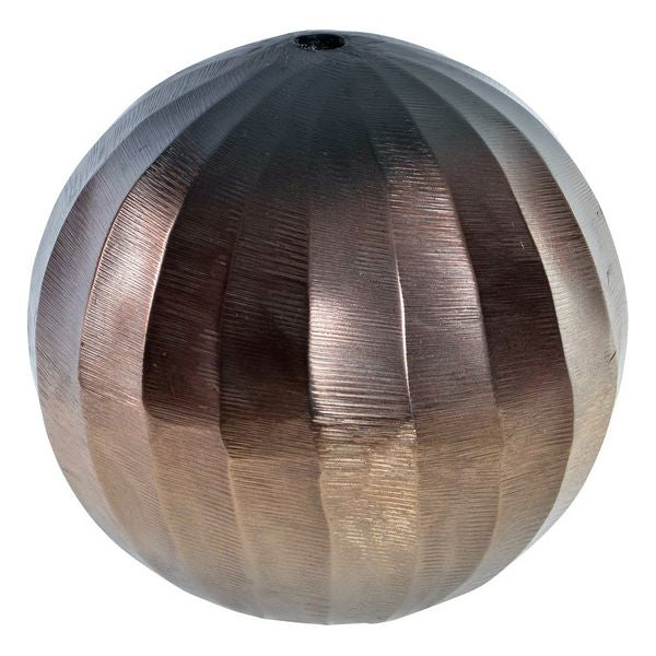 Deko-Kugel Dekodonia Aluminium Streifen (12 x 12 cm)