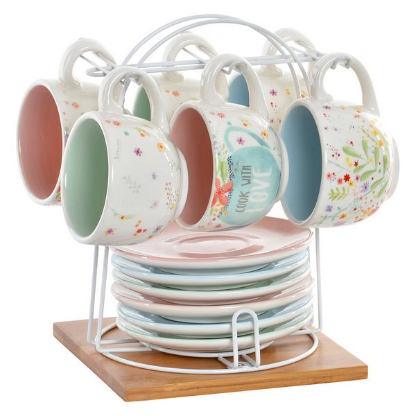 Satz von Kaffeetassen Dekodonia Dolomite (180 ml) (6 pcs)