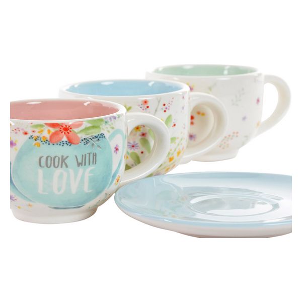 Satz von Kaffeetassen Dekodonia Dolomite (180 ml) (6 pcs)